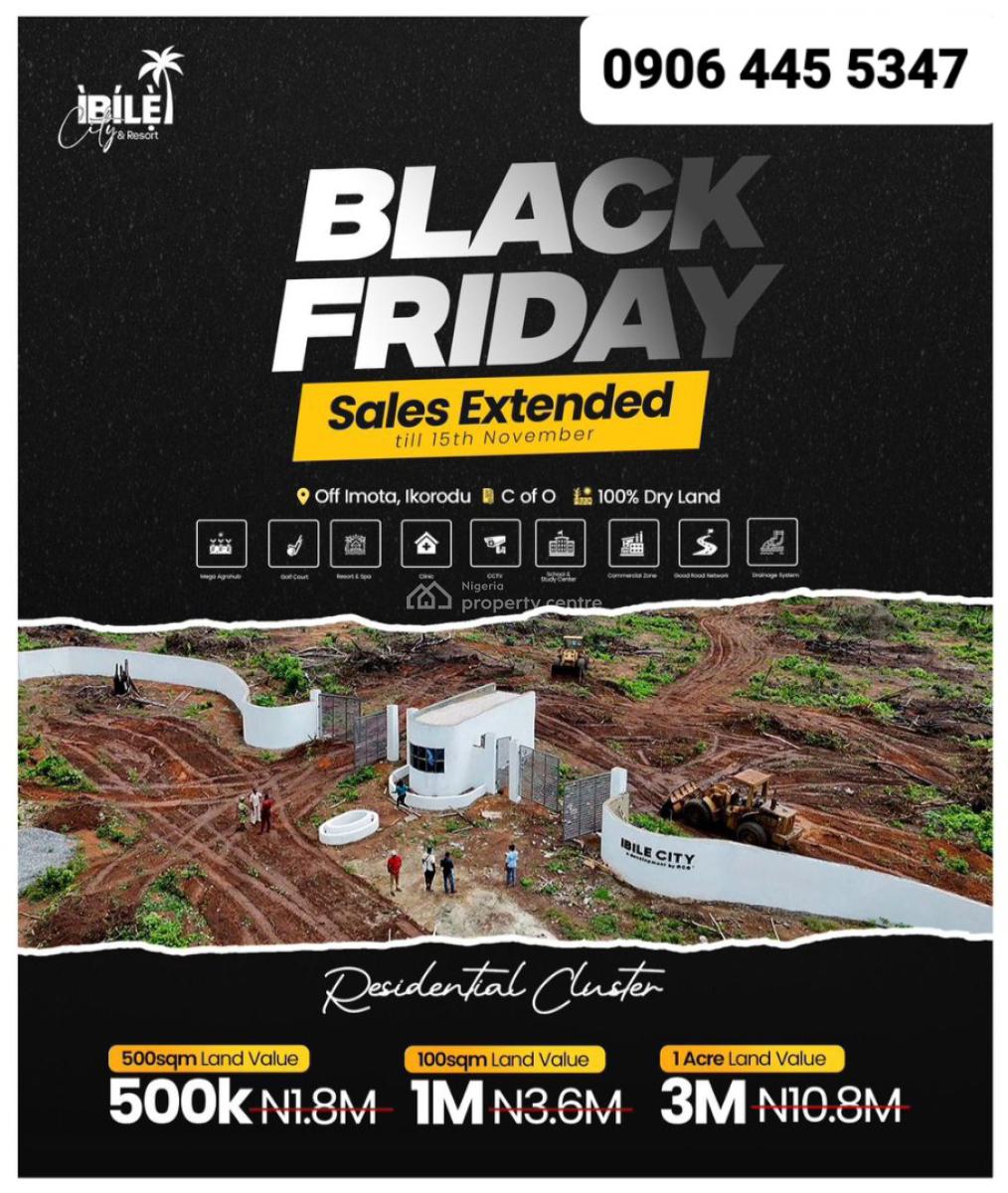 C of O Plots and Acres of Land, Imota, Ikorodu, Lagos, Residential Land for Sale