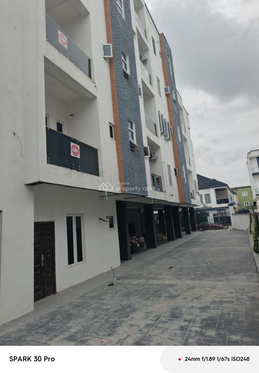Brand New Fully Serviced 2 Bedroom Apartment, Osapa, Lekki, Lagos, Flat / Apartment for Rent