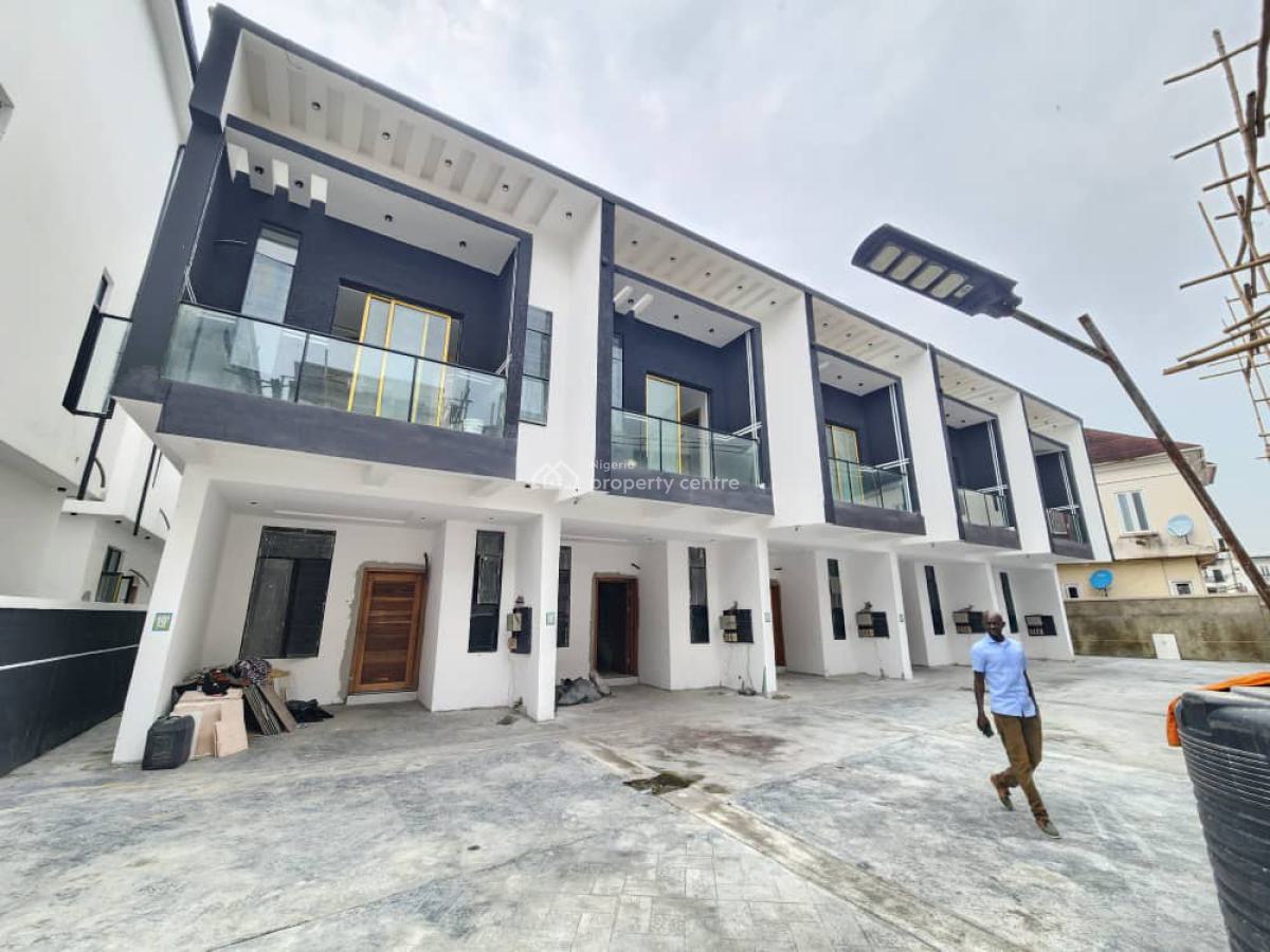 Contemporary 3 Bed Terrace Duplex*️, Chevron Lekki, Lekki, Lagos, Terraced Duplex for Sale