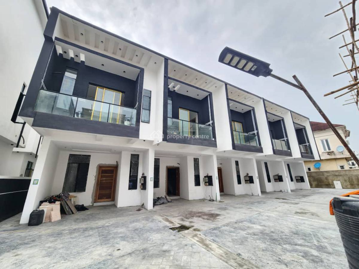 Contemporary 3 Bed Terrace Duplex*️, Chevron Lekki, Lekki, Lagos, Terraced Duplex for Sale