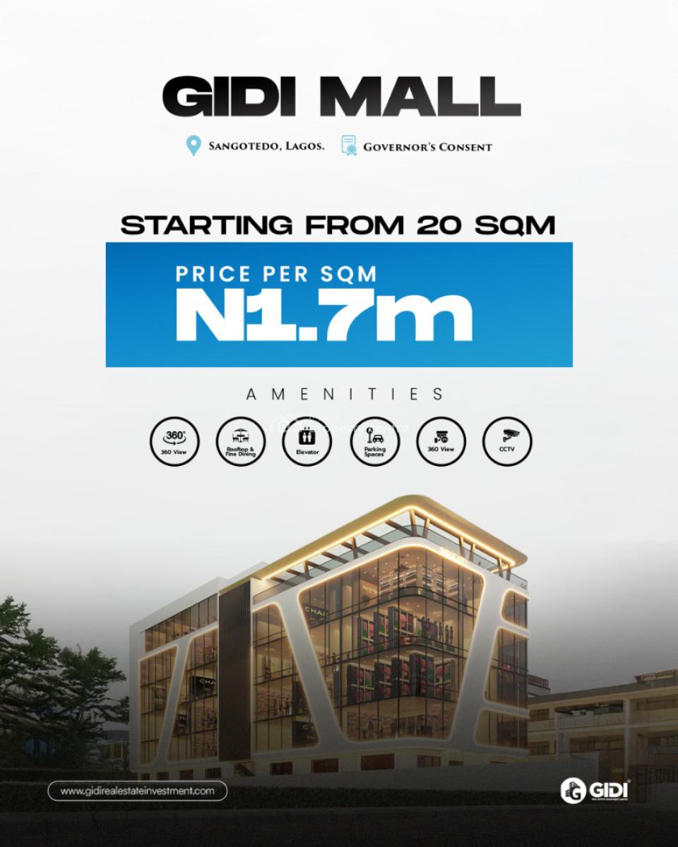 Gidi Mall, Gidi Mall Along a Very Busy Accessible Express Way, Sangotedo, Ajah, Lagos, Plaza / Complex / Mall for Sale