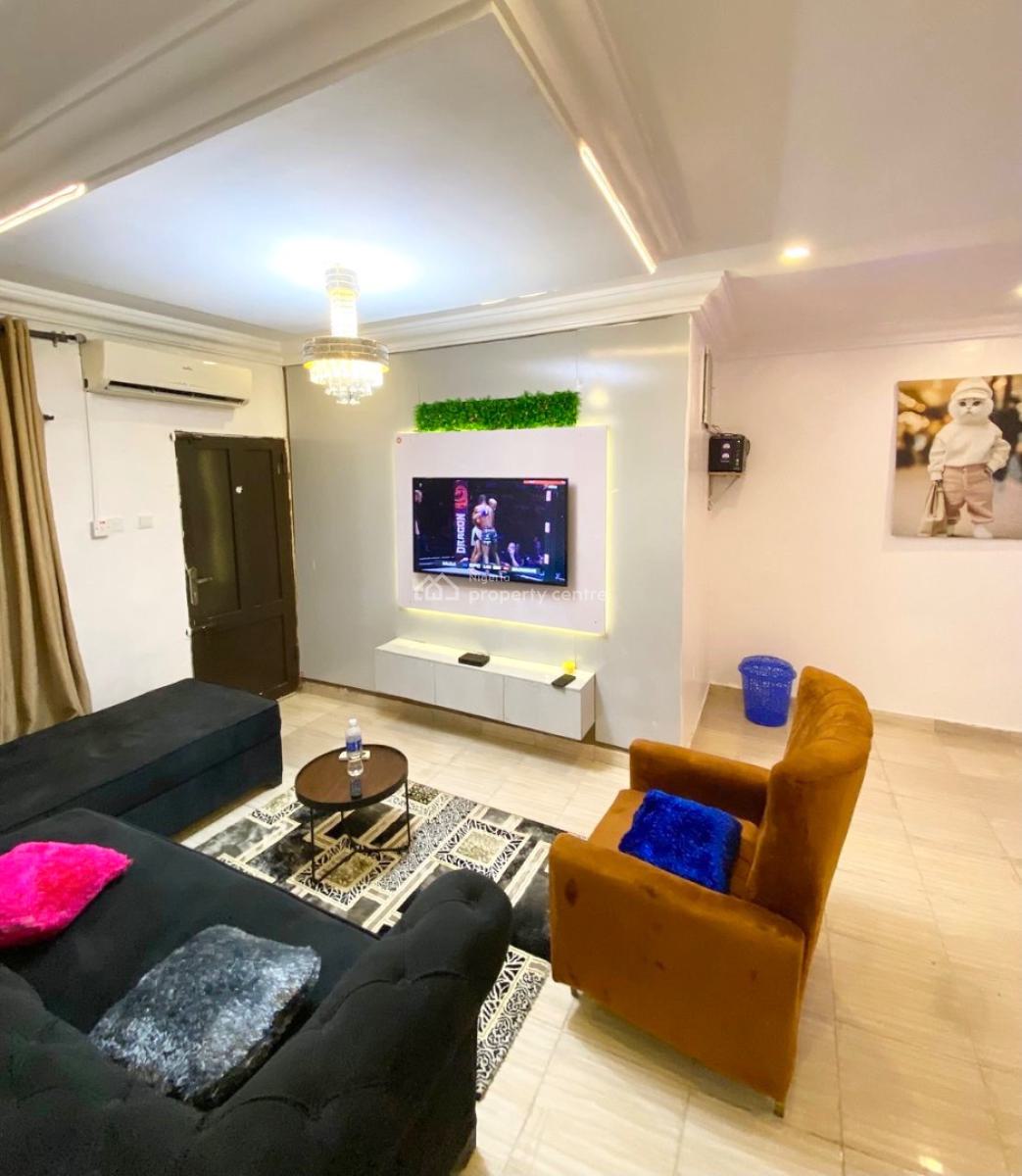 Fully Furnished Luxury Mini Flat 24hrs, Unlimited Internet and Netflix, Canaan Estate Close By Dkk Supermarket Bus Stop, Ajah, Lagos, Mini Flat (room and Parlour) Short Let