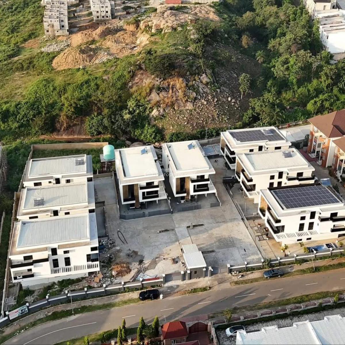 Newly Built 6bedrooms Fully Detached Duplex with a Maids Room, Guzape District, Abuja, Detached Duplex for Sale