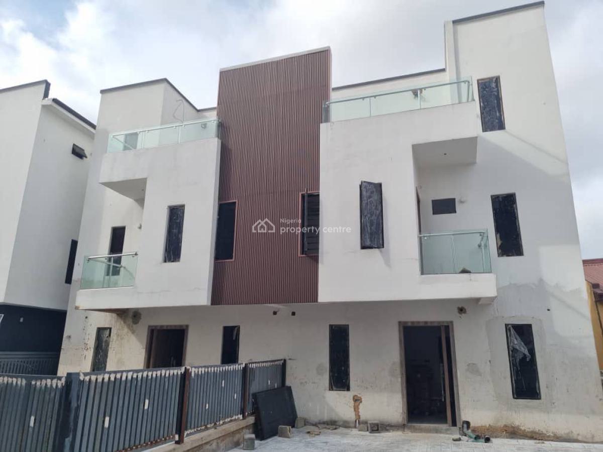 Newly Built 4 Bedroom in Highly Serene Environment, Gbagada, Lagos, Semi-detached Duplex for Sale