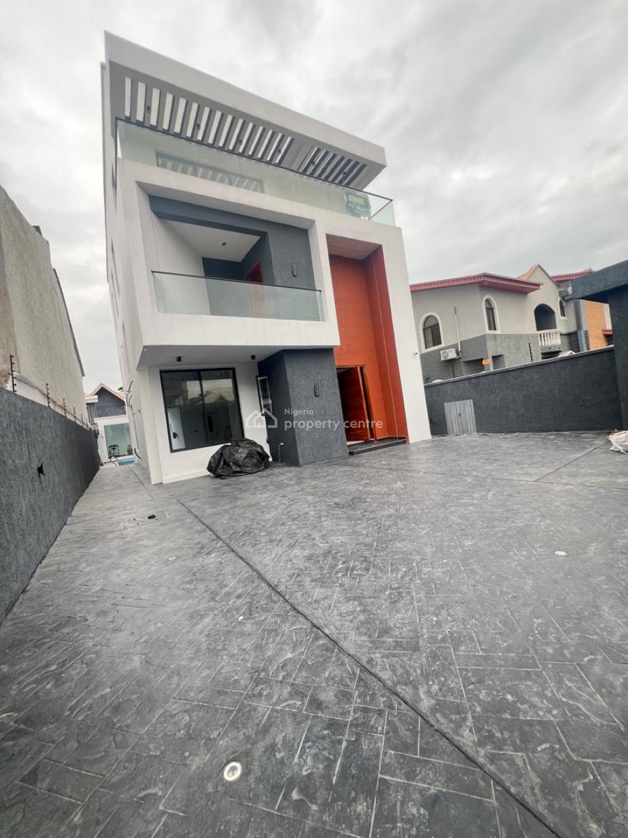 Fully Detached 5 Bedroom Duplex with 2 Rooms Bq, Lekki Phase 1, Lekki, Lagos, Detached Duplex for Sale