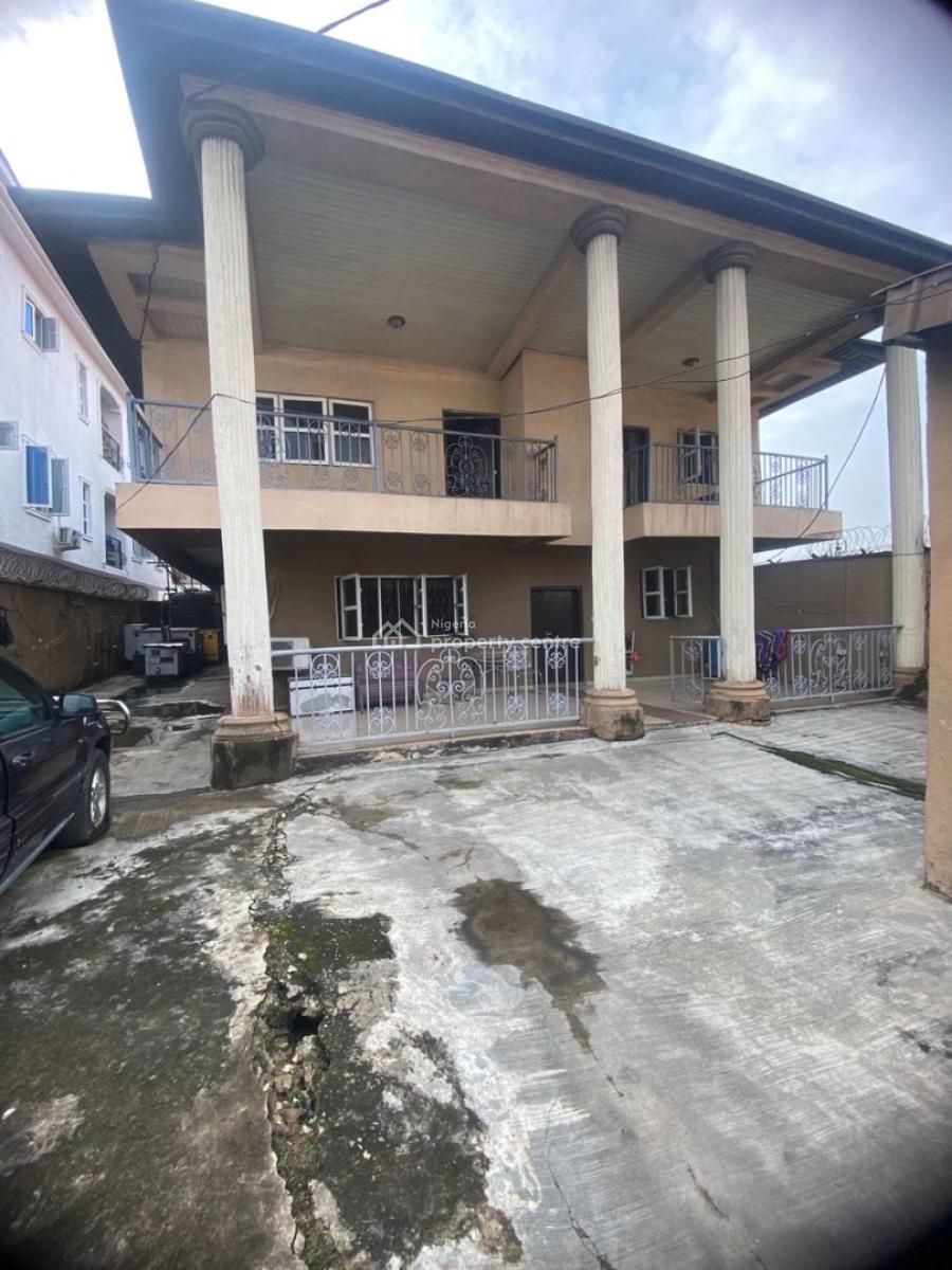 a Well Built One Storey Building of Block of Flats, Maryland, Lagos, Block of Flats for Sale