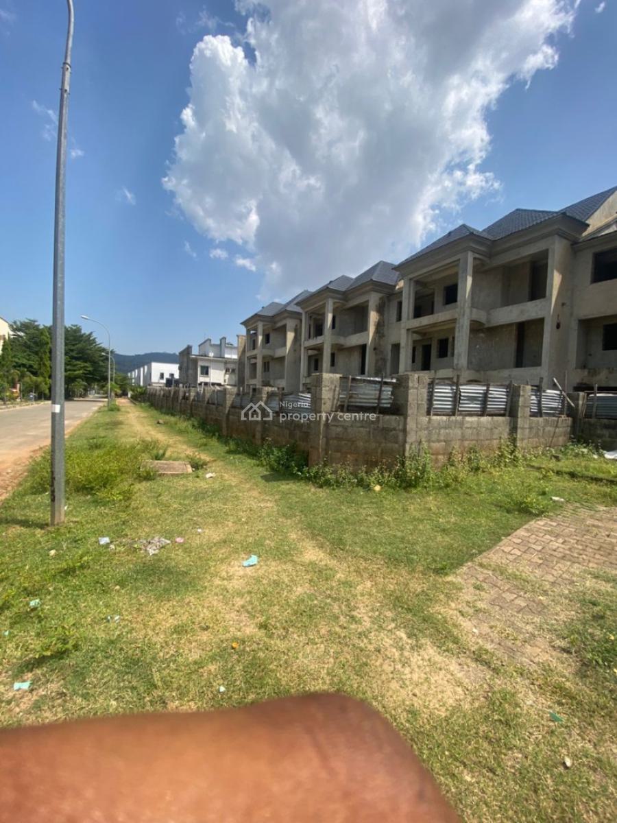 Beautiful 3000 Sqm Residential Plot Sitting on 4 Carcas Terrace Duplex, Katampe Extension, Katampe, Abuja, Residential Land for Sale