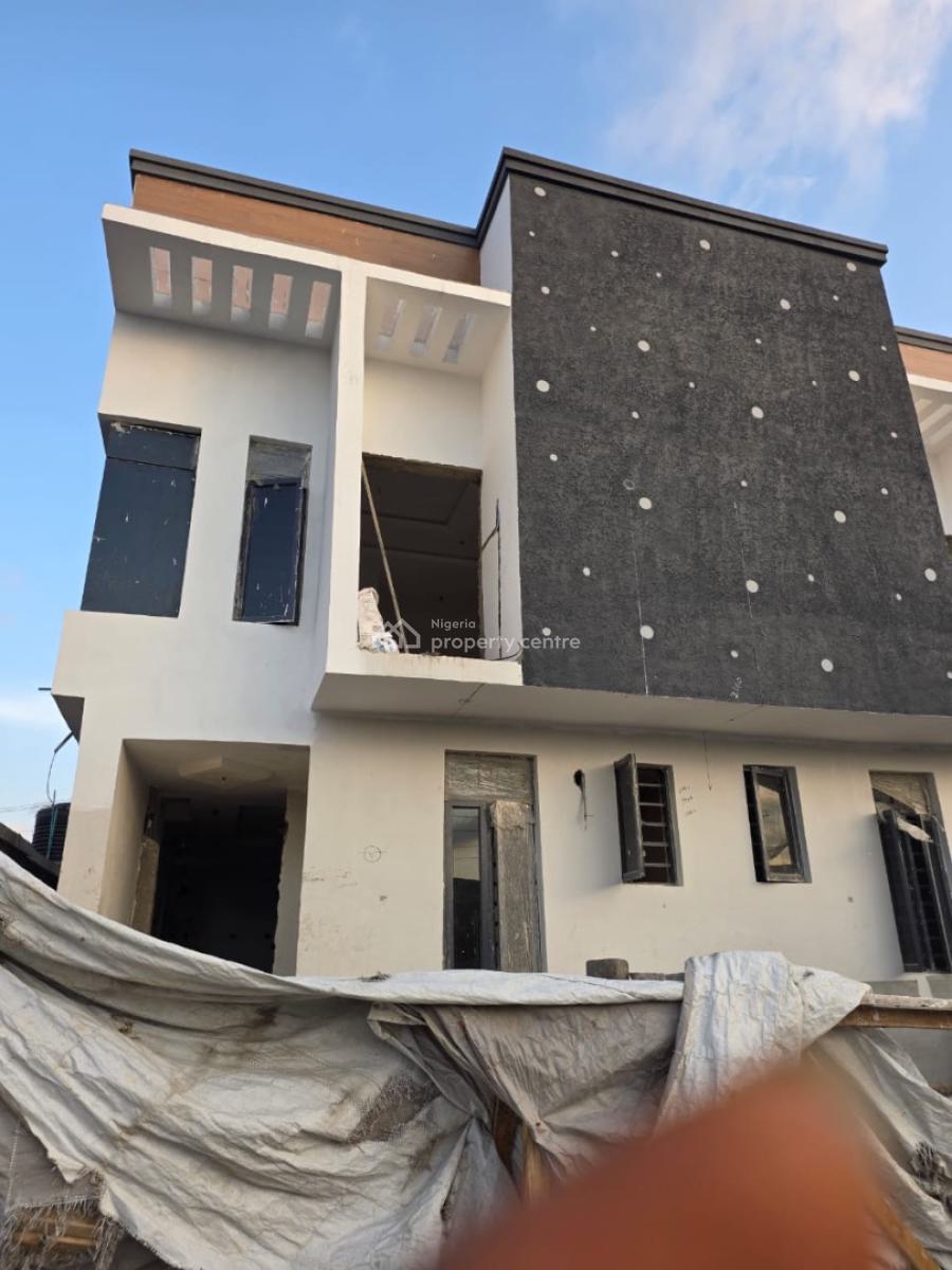 4bedroom Semi Detached Duplex with Bq in a Serene Environment, Adeniran Ogunsanya, Surulere, Lagos, Semi-detached Duplex for Sale