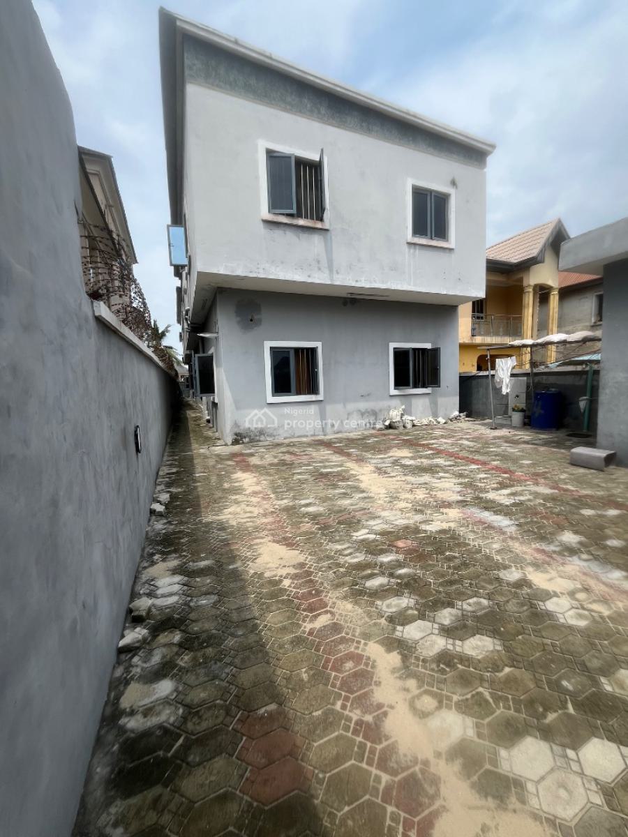 Distress Four Units of 2bedroom Flats on an Half Plots of Land, Mobil Road Ilaje, Ajah, Lagos, Block of Flats for Sale