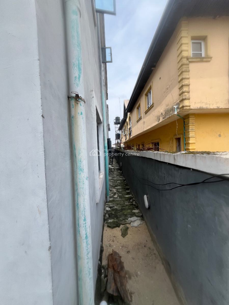 Distress Four Units of 2bedroom Flats on an Half Plots of Land, Mobil Road Ilaje, Ajah, Lagos, Block of Flats for Sale
