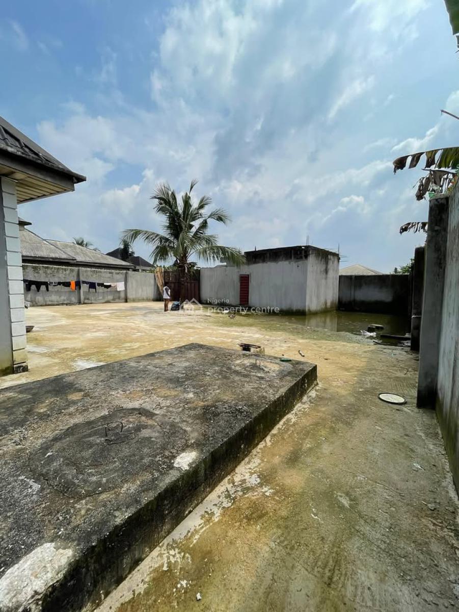 4 Bedroom Detached Bungalow on 3 Plots of Land, Off Eneka Road, Eneka, Port Harcourt, Rivers, Detached Bungalow for Sale