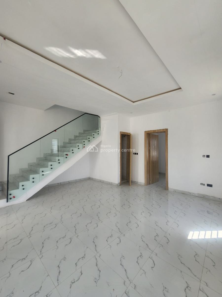 Luxury 4 Bedroom Terrace Duplex with Bq in a Secured Estate, Chevron Toll Gate, Orchid Road, Lekki, Lagos, Terraced Duplex for Sale