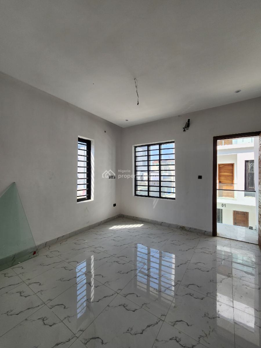 Luxury 4 Bedroom Terrace Duplex with Bq in a Secured Estate, Chevron Toll Gate, Orchid Road, Lekki, Lagos, Terraced Duplex for Sale