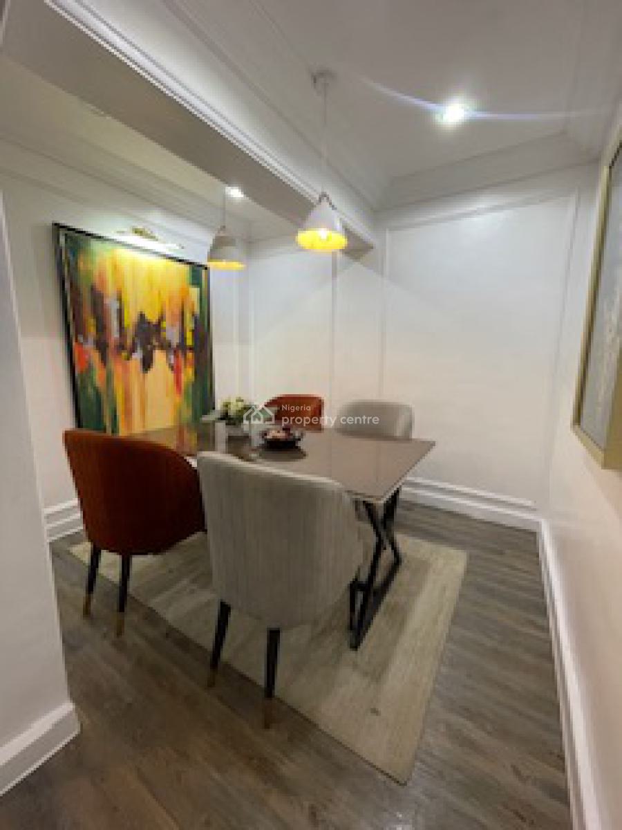 Fully Furnished 3 Bedroom Apartment with Bq, Prince Adebowale Crescent Off Chief Collins Street, Lekki Phase 1, Lekki, Lagos, Flat / Apartment for Rent