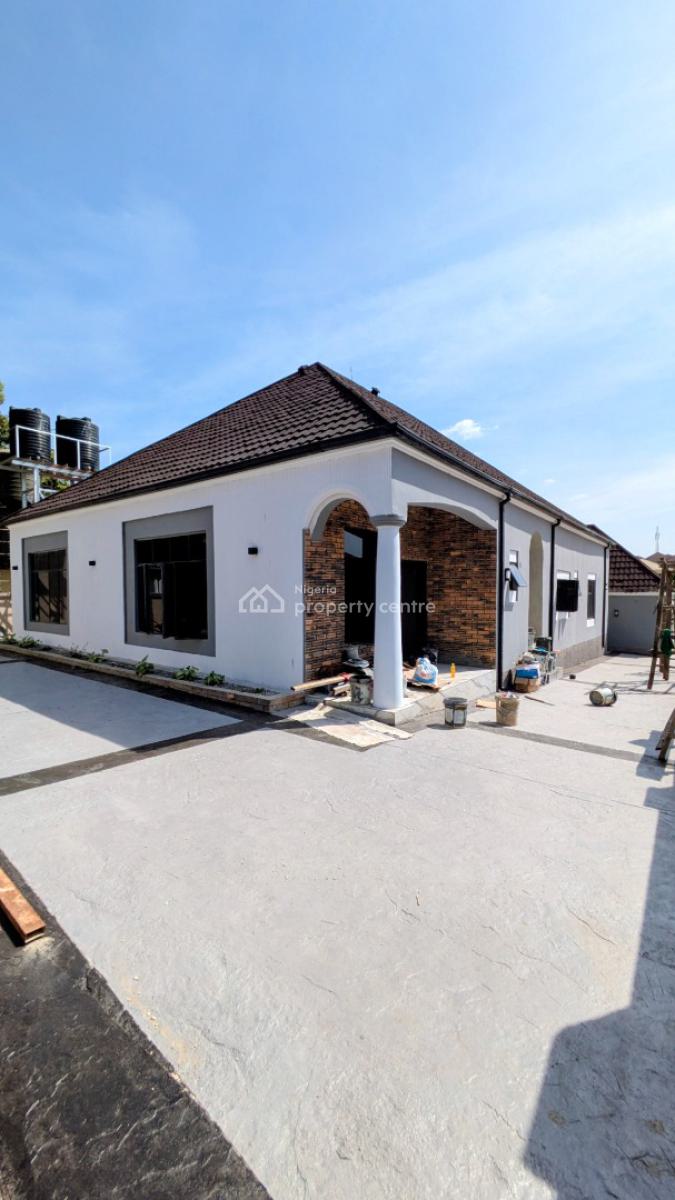 Newly Built 4bedroom Detached Bungalow with 2 Bedroom Flat Bq, Close to Ebeano Supermarket, Tarred Road, Lokogoma District, Abuja, Detached Bungalow for Sale
