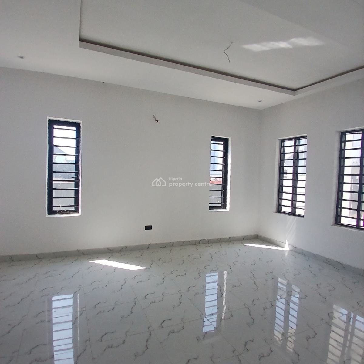 The Most Affordable 4 Bedroom Terrace Duplex with Bq on 2 Floors, Chevron Toll Gate, Orchid Road, Lekki, Lagos, Terraced Duplex for Sale