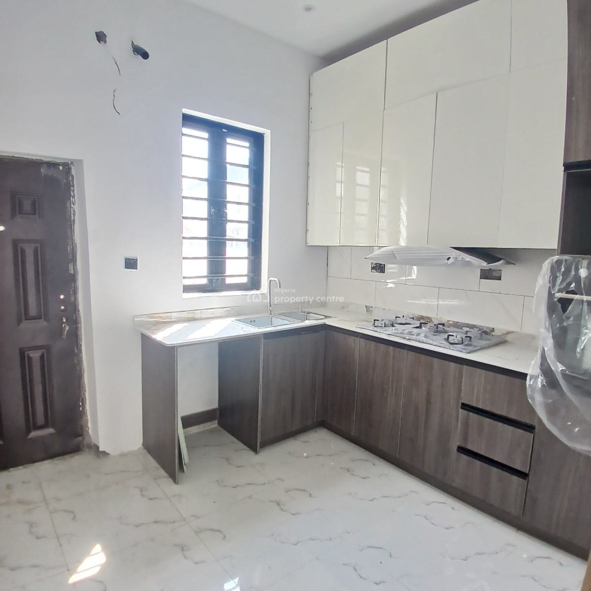 The Most Affordable 4 Bedroom Terrace Duplex with Bq on 2 Floors, Chevron Toll Gate, Orchid Road, Lekki, Lagos, Terraced Duplex for Sale