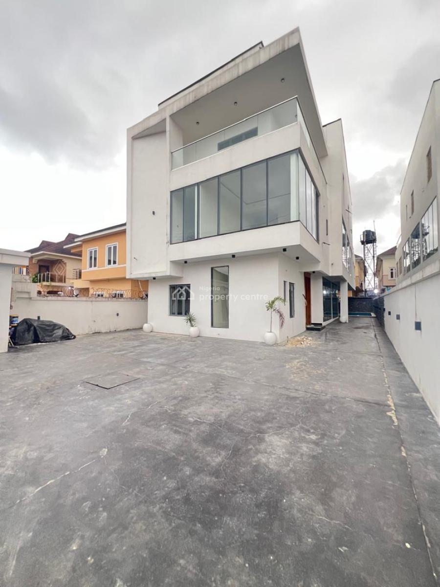 5 Bedroom Fully Detached with Remote Control Gate Lift, Lekki Phase 1, Lekki, Lagos, Detached Duplex for Sale