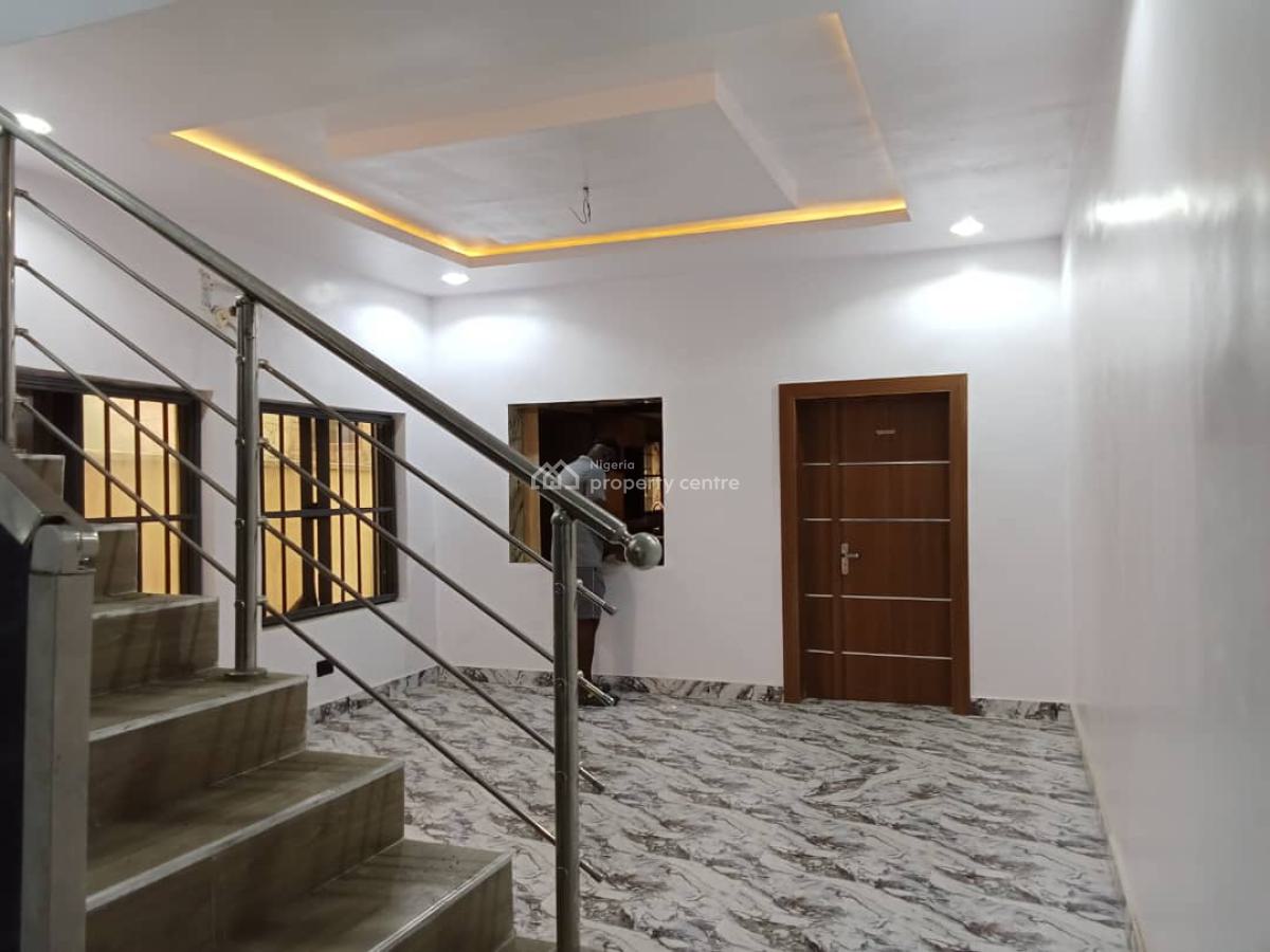 Newly Built Five Bedrooms Semi Detached Duplex with Bq Inside a Gated, in Big Estate Sabo, Yaba, Lagos, Semi-detached Duplex for Sale