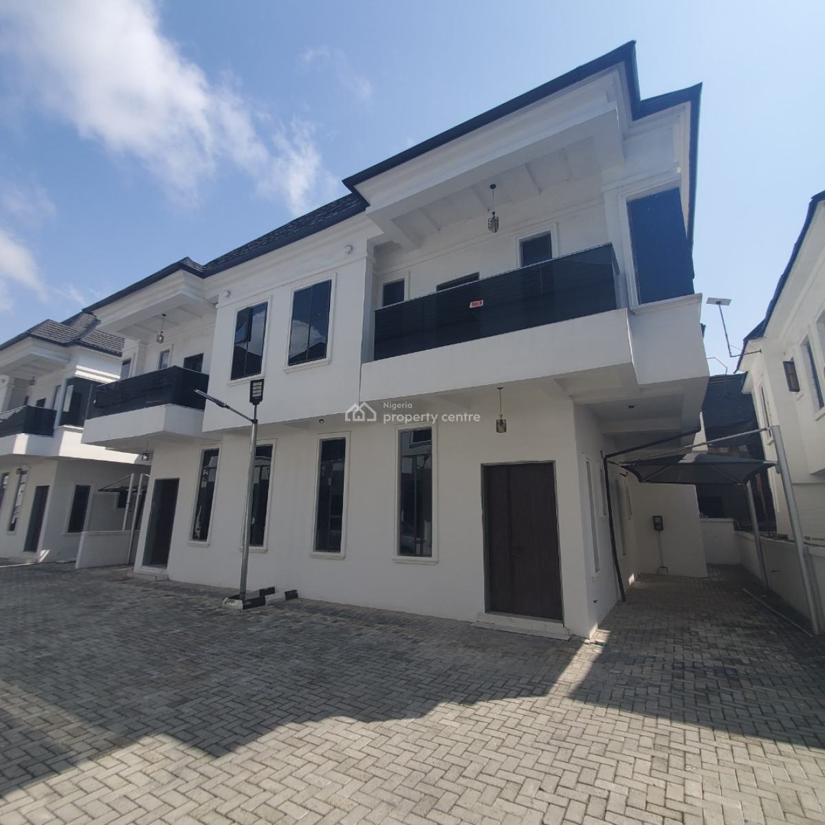 Amazing 4 Bedroom Semi Detached Duplex with a Bq in a Secured Estate, Orchid, Lekki, Lagos, House for Sale
