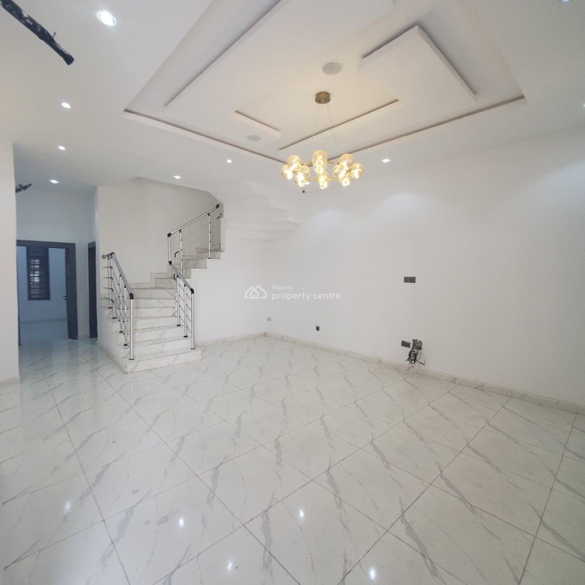 Amazing 4 Bedroom Semi Detached Duplex with a Bq in a Secured Estate, Orchid, Lekki, Lagos, House for Sale