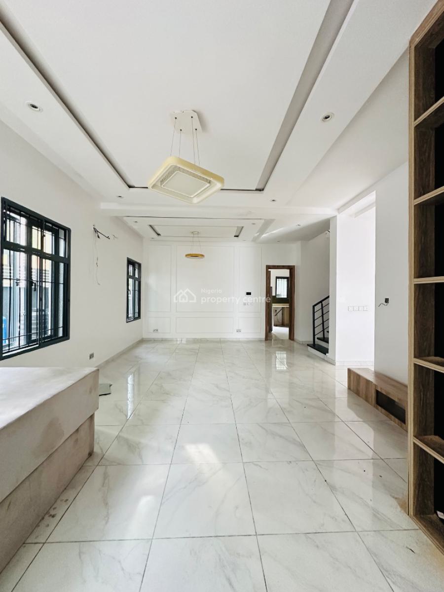 Nicely Built 4 Bedroom Terrace Duplex with Bq, Ikate, Lekki, Lagos, Terraced Duplex for Rent