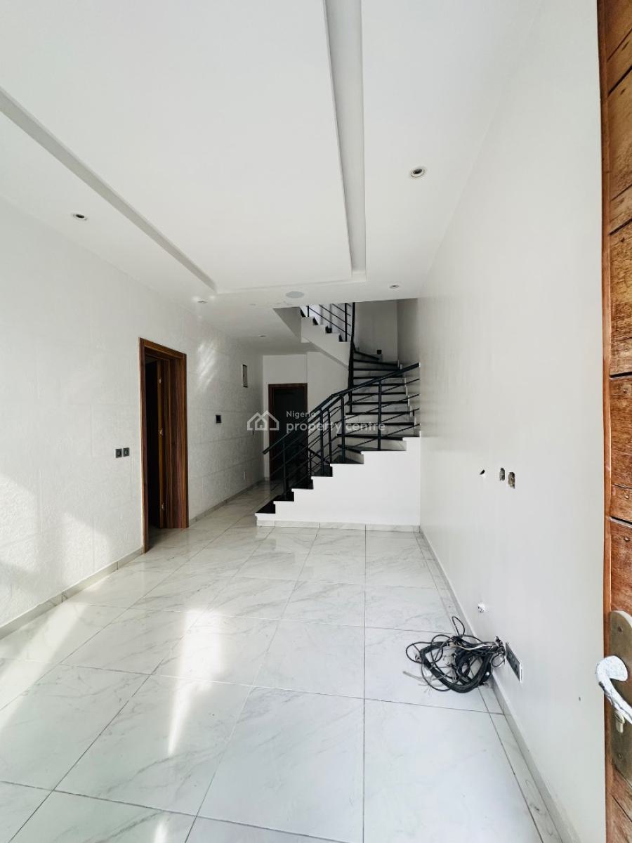 Nicely Built 4 Bedroom Terrace Duplex with Bq, Ikate, Lekki, Lagos, Terraced Duplex for Rent
