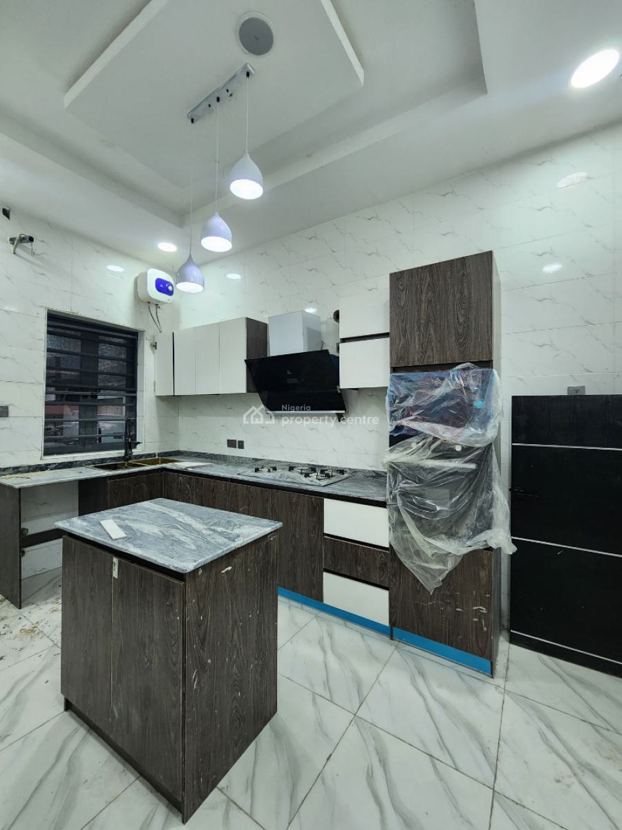 Nicely Built 4 Bedroom Semi Detached Duplex with Bq in a Secured Estat, Chevron Toll Gate, Orchid Road, Lekki, Lagos, Semi-detached Duplex for Sale