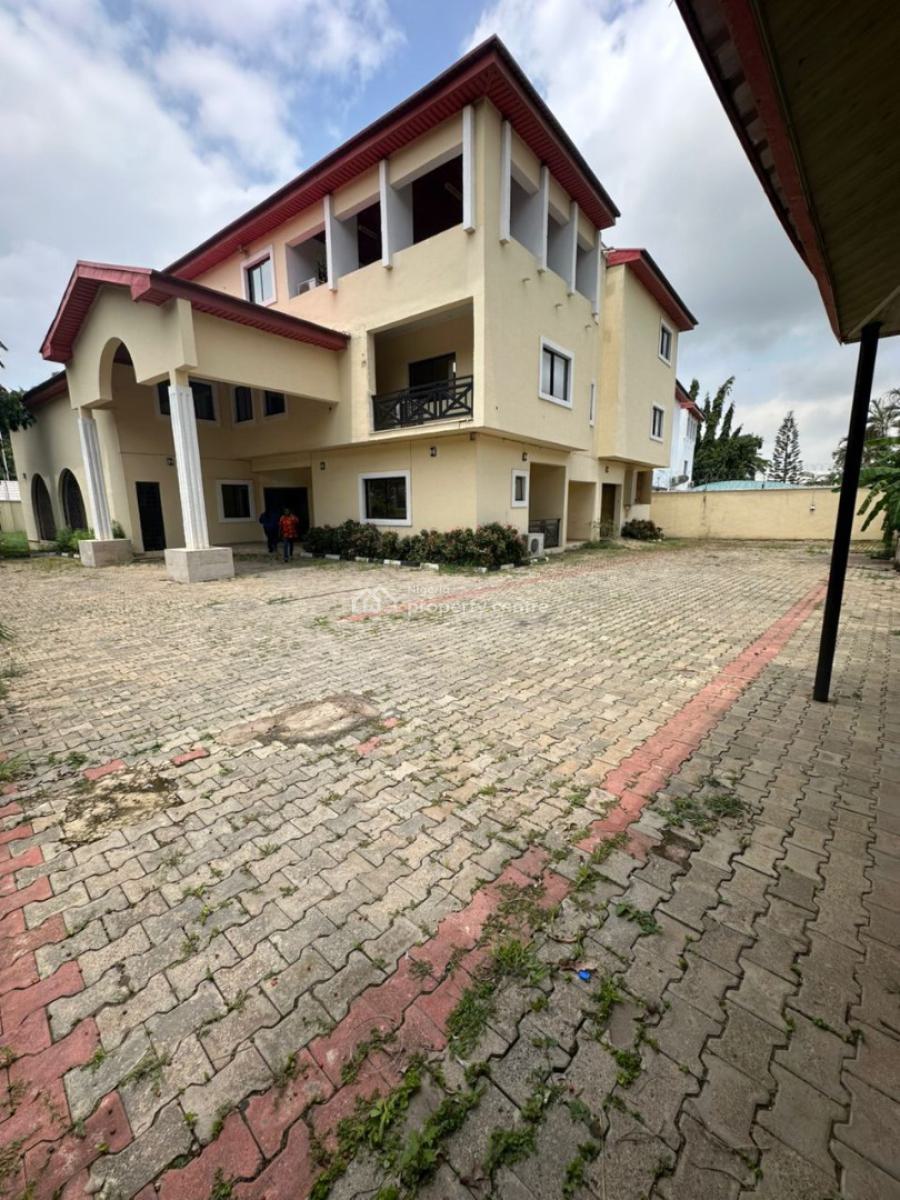 5 Bedrooms Fully Detached Duplex with 3 Rooms Bq, Perfect for Office, Maitama District, Abuja, Detached Duplex for Rent