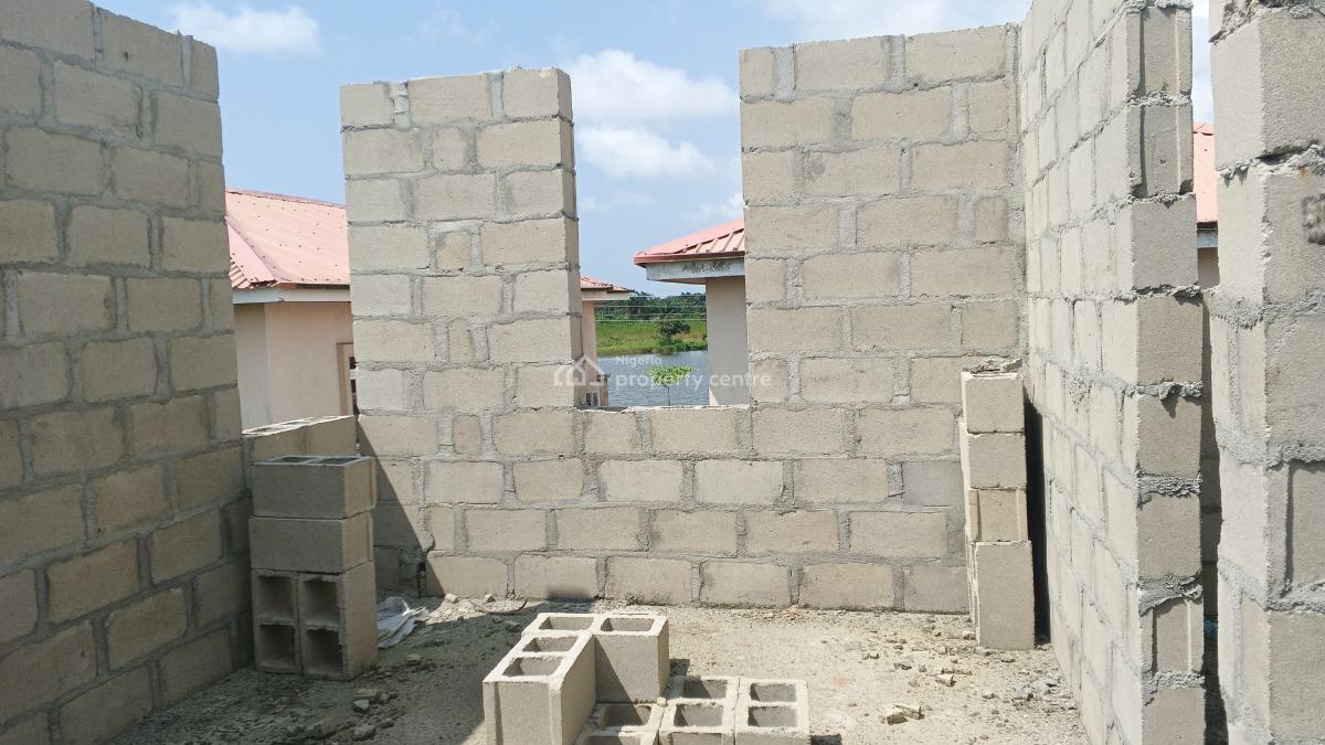 Distress Carcass 4 Bedrooms Fully Detached Duplex, Adiva Estate Inside Beechwood, Ibeju Lekki, Lagos, Detached Duplex for Sale