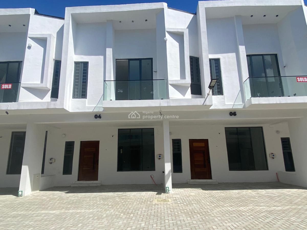 Newly Built 4 Bedrooms Terrace Duplex, Harris Drive By, Vgc, Lekki, Lagos, Terraced Duplex for Rent
