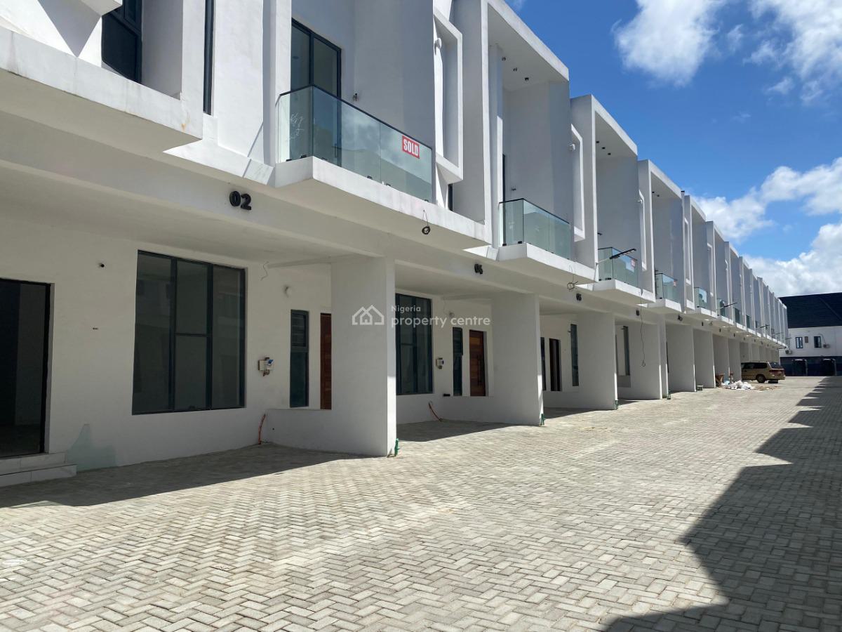 Newly Built 4 Bedrooms Terrace Duplex, Harris Drive By, Vgc, Lekki, Lagos, Terraced Duplex for Rent