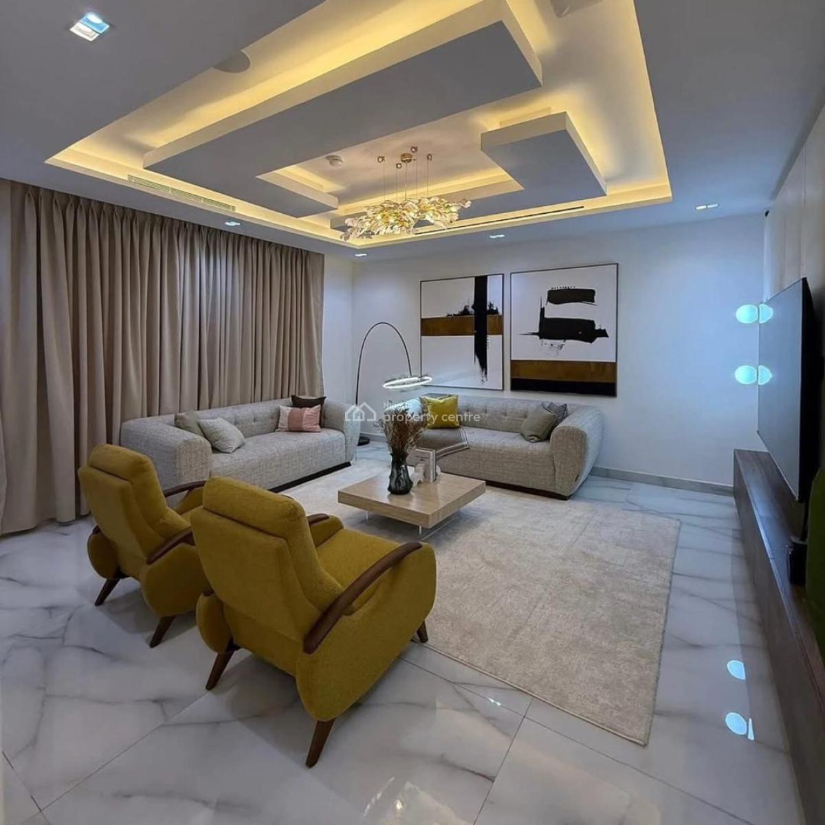 Fully Furnished and Smart 3bedroom Apartment, Wuye, Abuja, House for Sale