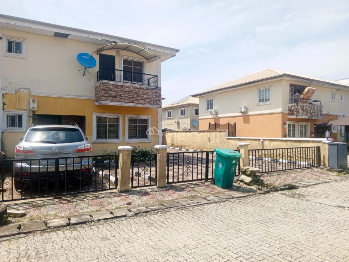 Nice 3 Bedroom Terrace Duplex, Megamound Estate, Ikota, Lekki, Lagos, Terraced Duplex for Rent