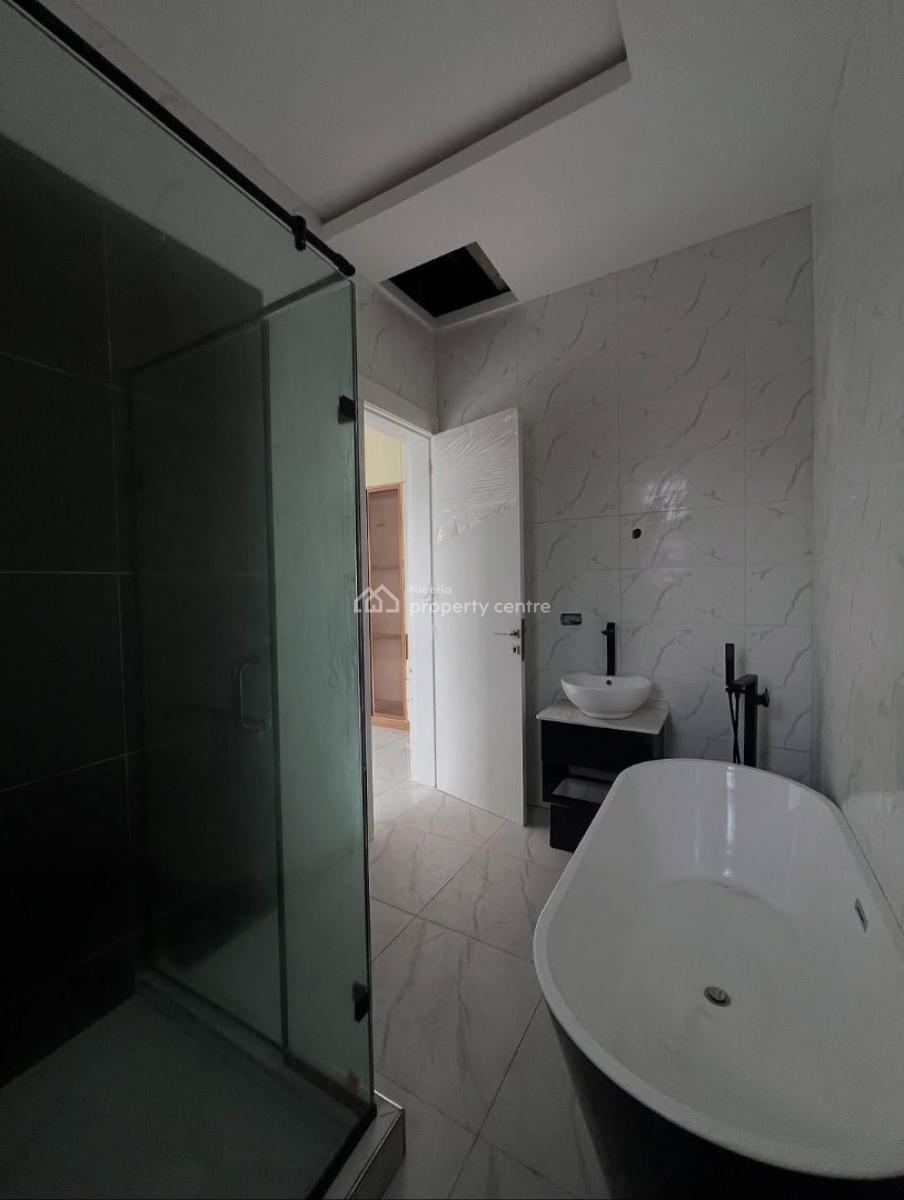 4 Bedroom Semi-detached with Bq, Sangotedo, Ajah, Lagos, Semi-detached Duplex for Rent