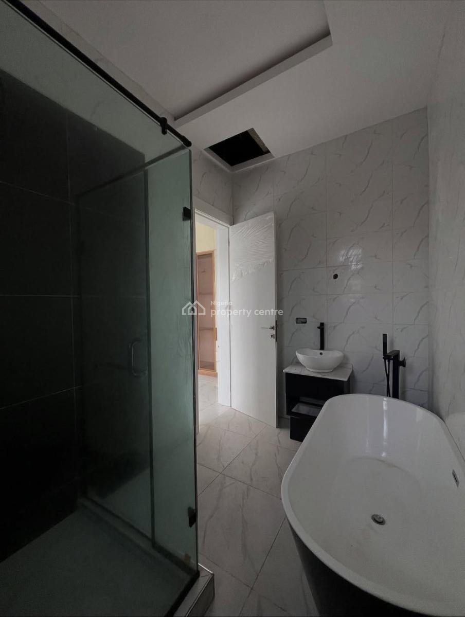 4 Bedroom Semi-detached with Bq, Sangotedo, Ajah, Lagos, Semi-detached Duplex for Rent