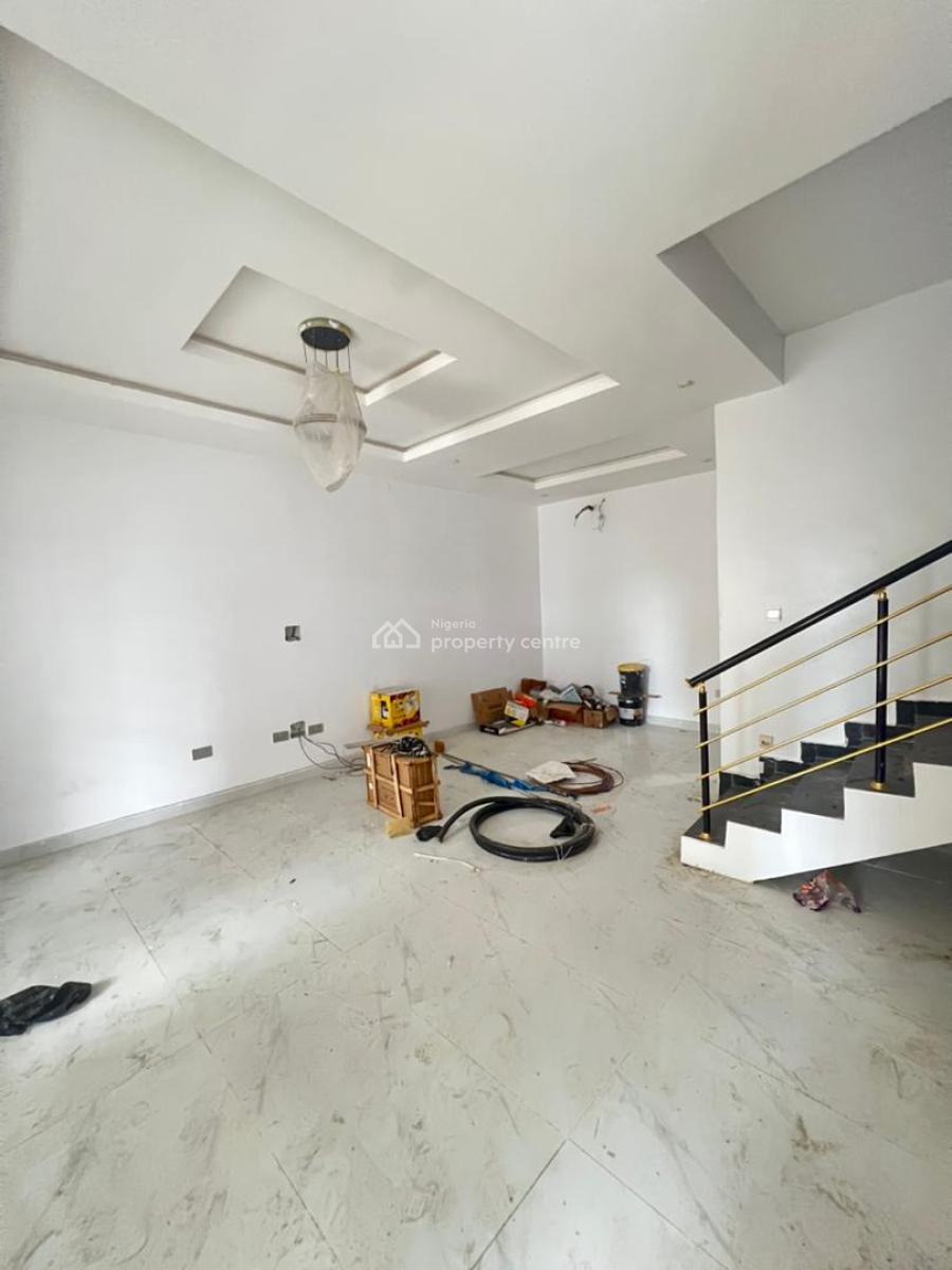 Newly Built 3 Bedroom Terrace Duplex + Bq, Swimming Pool, Sangotedo, Ajah, Lagos, Terraced Duplex for Rent