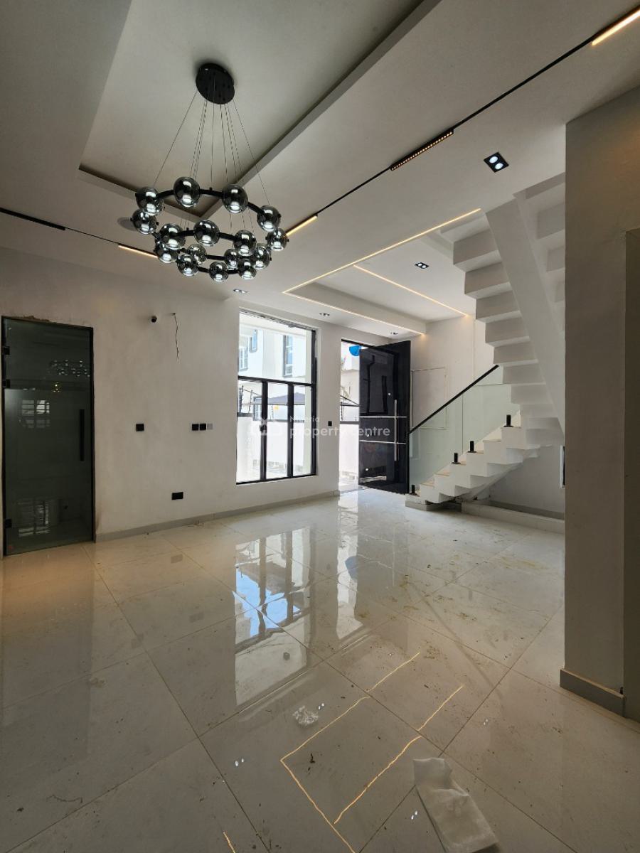 Nicely Built 4 Bedroom Semi Detached Duplex with Bq in a Secured Estat, Chevron Toll Gate, Orchid Road, Lekki, Lagos, Semi-detached Duplex for Sale