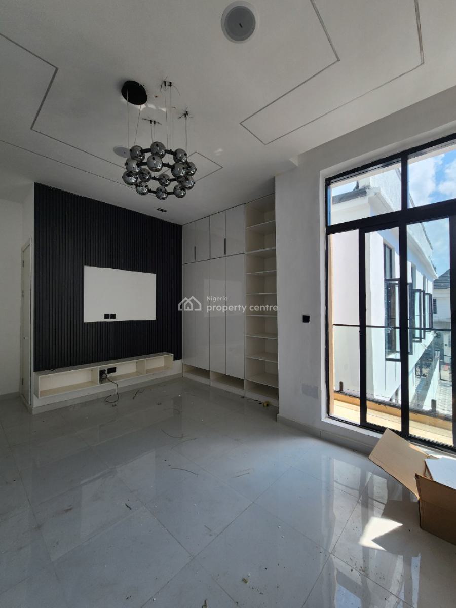 Nicely Built 4 Bedroom Semi Detached Duplex with Bq in a Secured Estat, Chevron Toll Gate, Orchid Road, Lekki, Lagos, Semi-detached Duplex for Sale