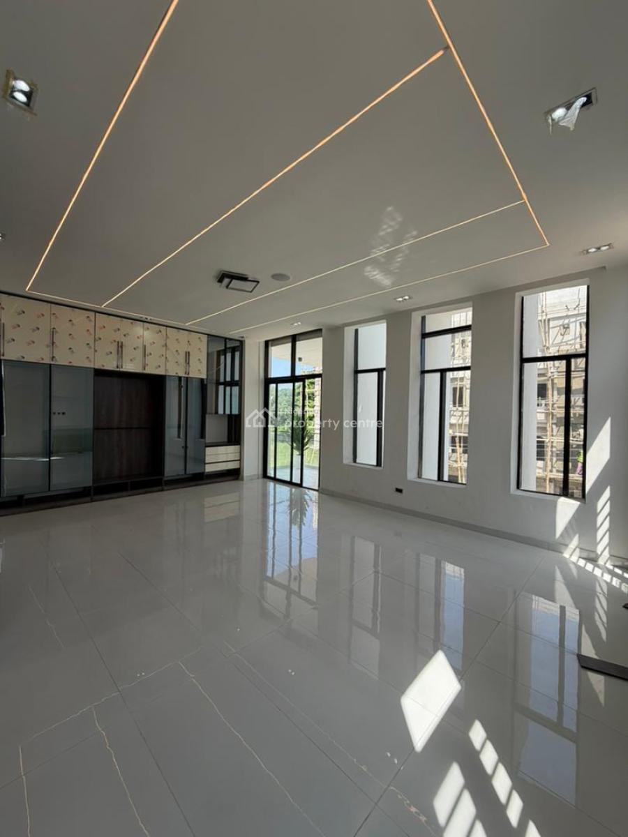 Contemporary 5 Bedroom Fully Detached Duplex with Pool & Bq, Chevron, Lekki, Lagos, Detached Duplex for Sale