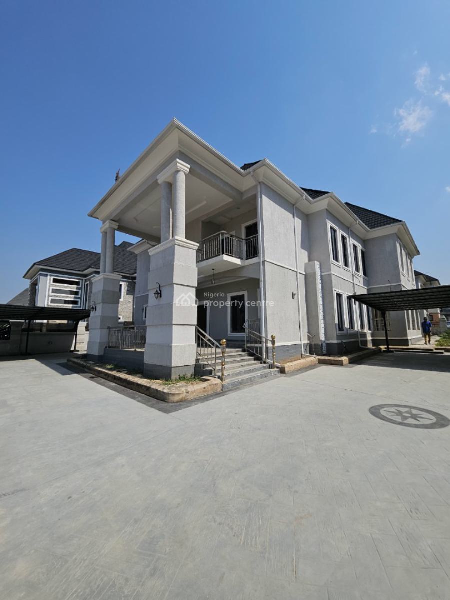 Brandnew 6 Bedroom Duplex with 2 Selfcon B/q and a Swimming Pool, Riverpark Estate Along Airport Road, Lugbe District, Abuja, Detached Duplex for Sale