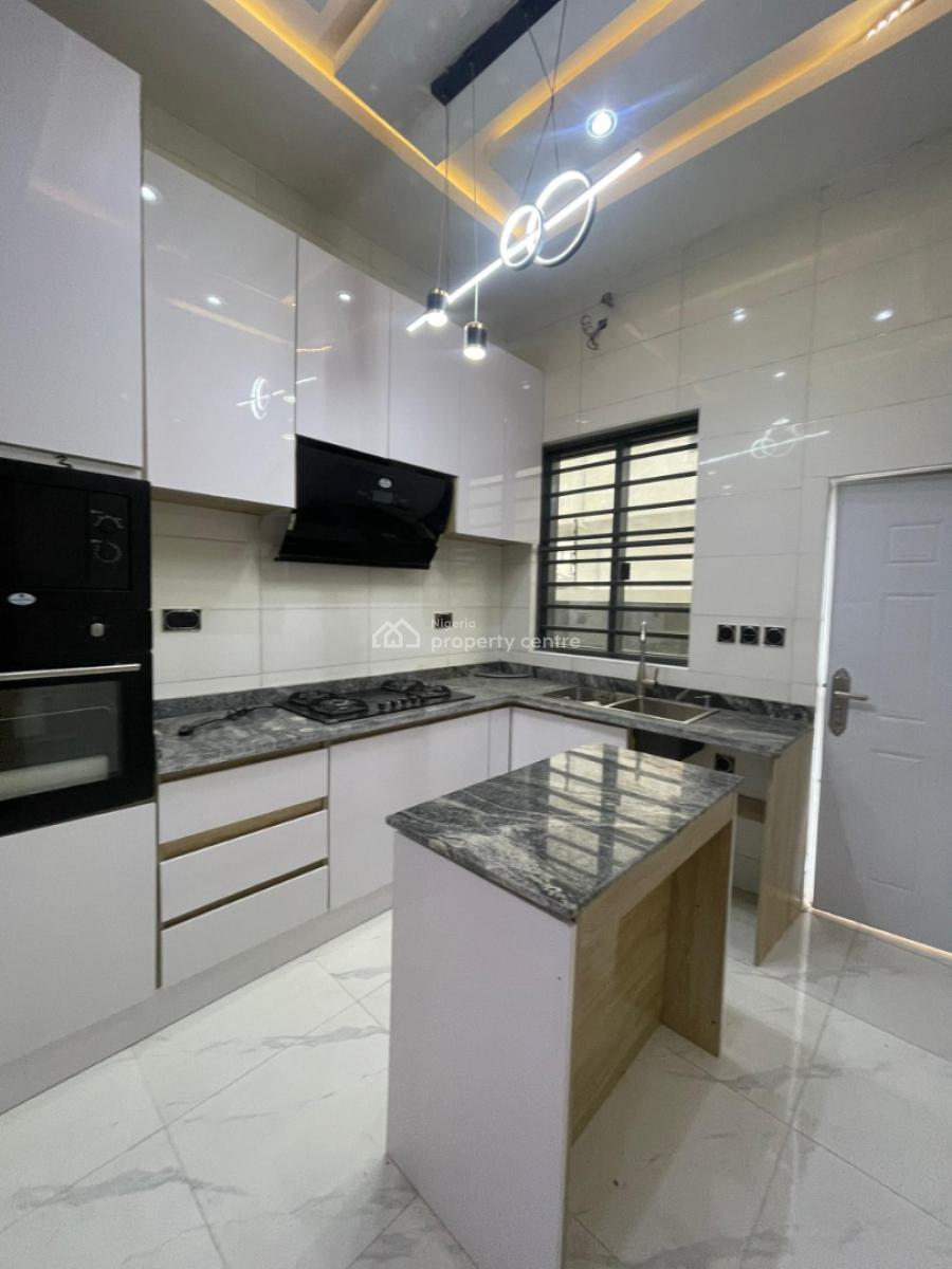 4bedroom Semi Detached Duplex with Bq in a Secured Estate, Ikota, Lekki, Lagos, Semi-detached Duplex for Rent