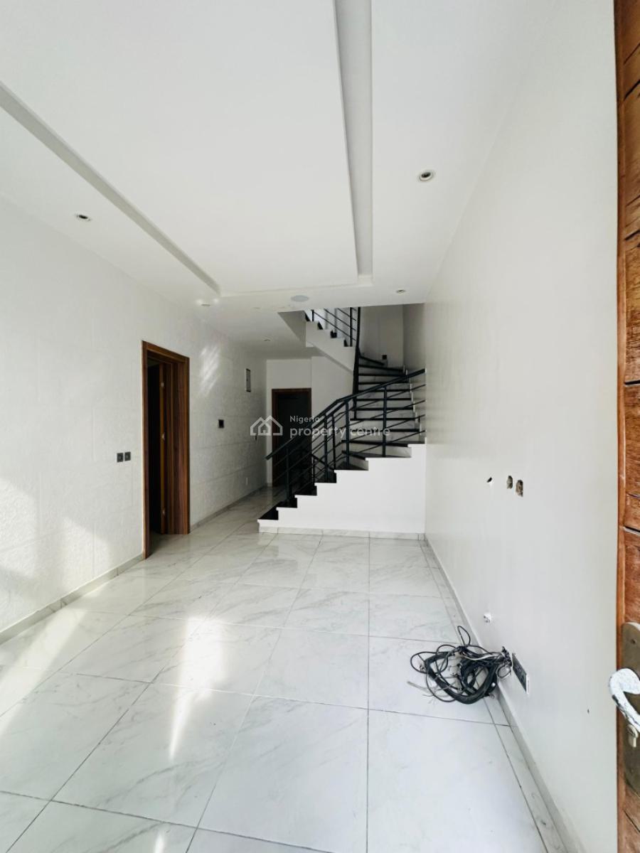 Nicely Built 4 Bedroom Terrace Duplex with Bq in a Secured Estate, Ikate, Lekki, Lagos, Terraced Duplex for Rent