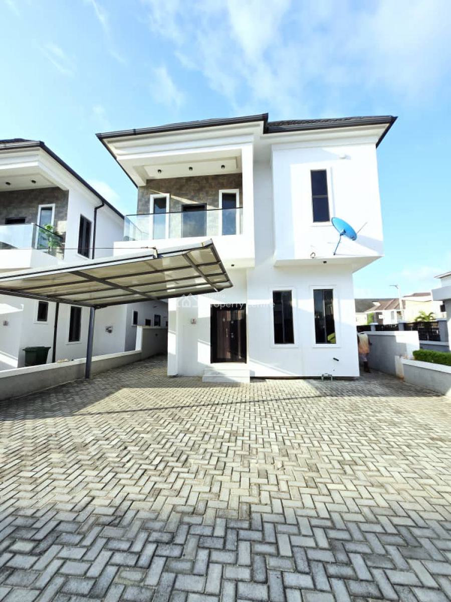 5 Bedroom Detached House with Bq, Orchid Road, Lekki, Lagos, Terraced Duplex for Sale