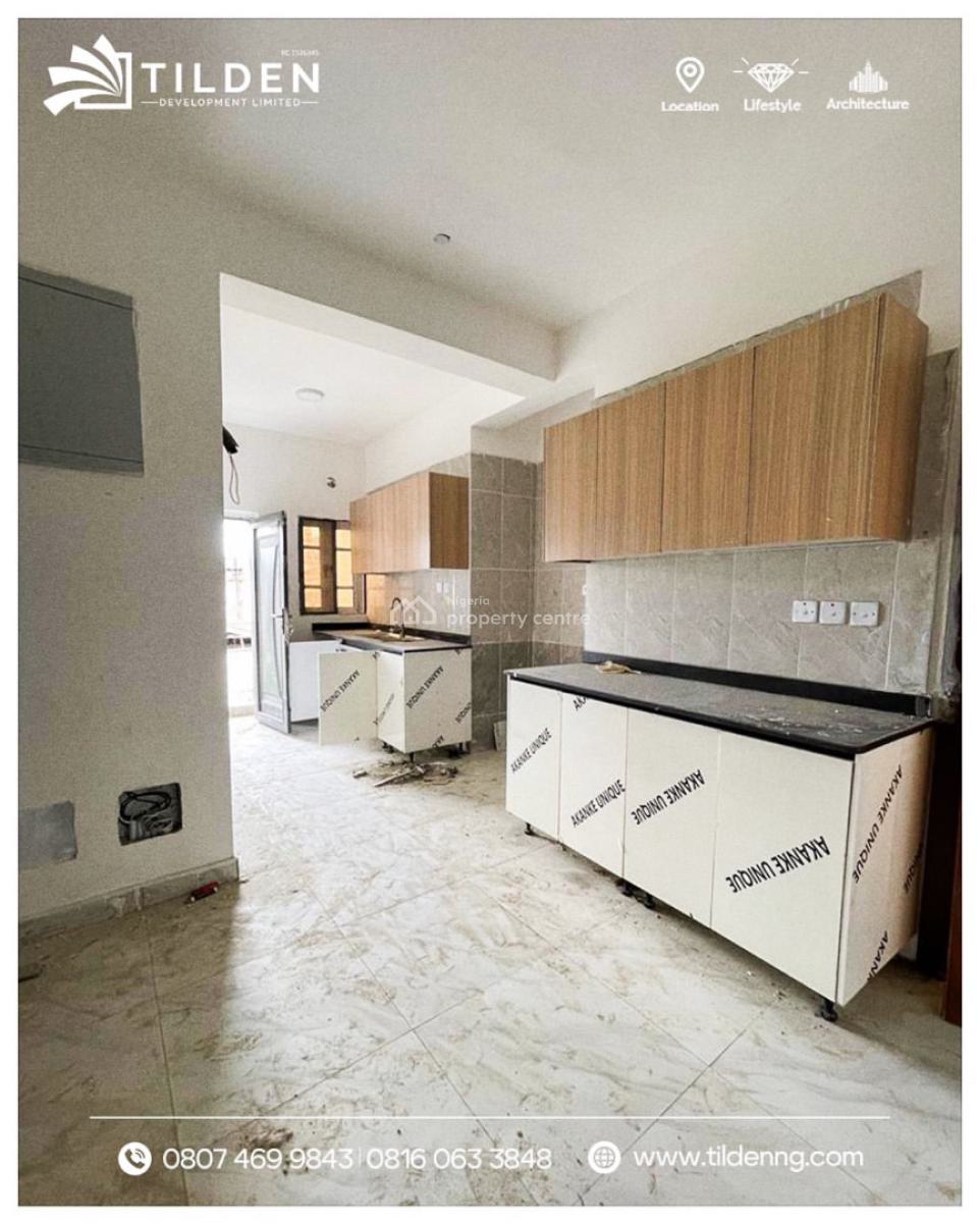 Strategic and Prime 12 Units of 3 Bedroom Apartment with Bq, Ogbeni Street, Therra Annex Estate Off Lekki Epe Expressway, Sangotedo, Ajah, Lagos, Block of Flats for Sale