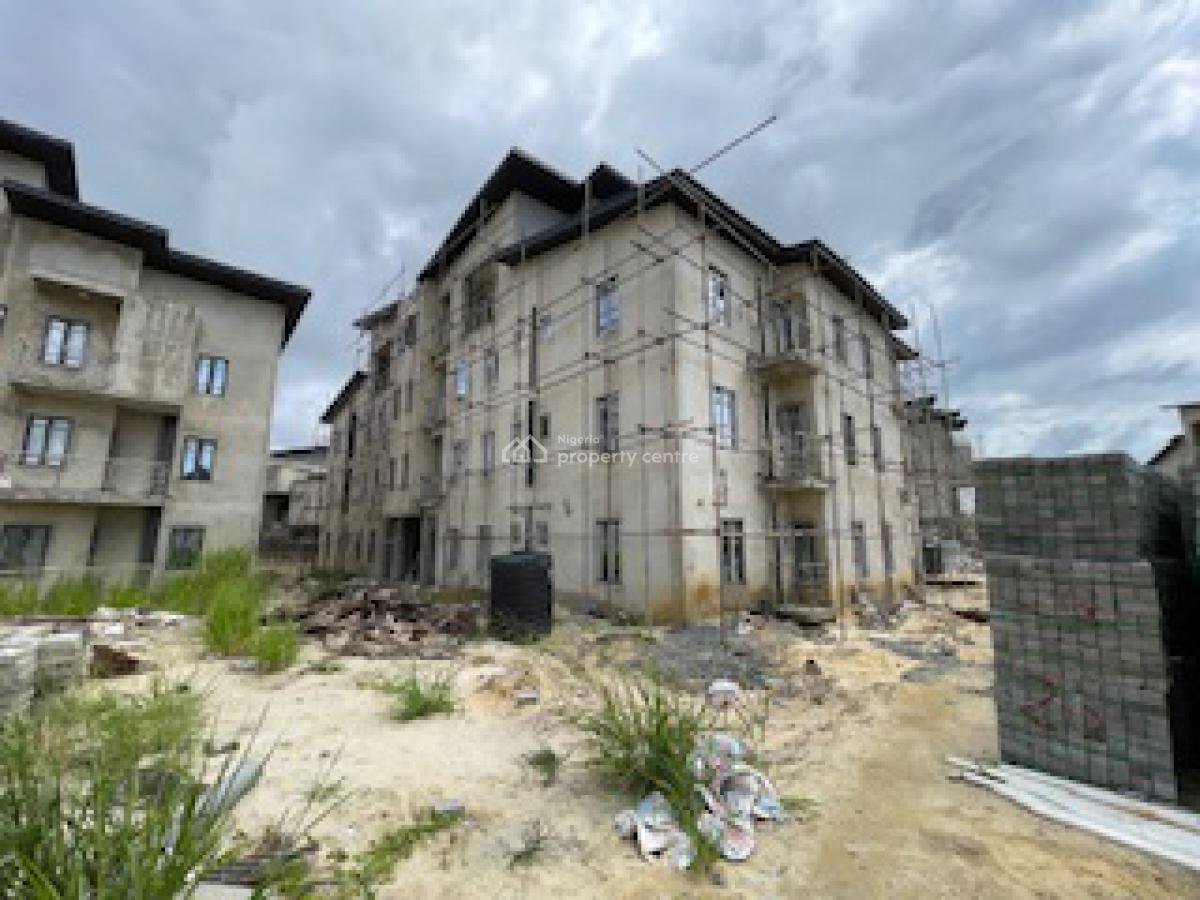 2 Blocks of 3 Bedroom Apartment with Bq & Excellent Features, Therra Annex Estate Along Lekki Epe Expressway, Sangotedo, Ajah, Lagos, Block of Flats for Sale