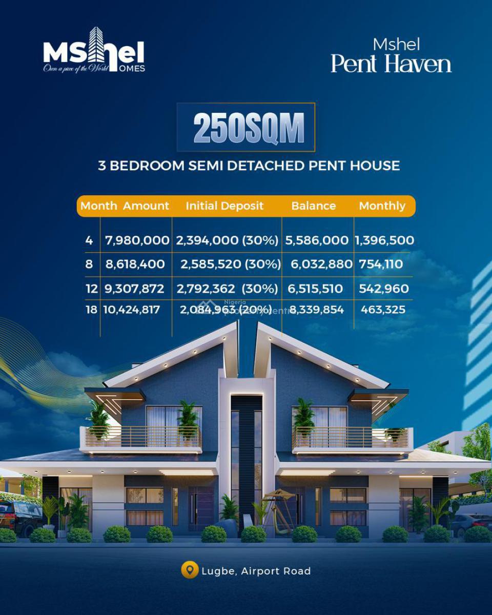 Flat Estate Land, Airport Road, Lugbe District, Abuja, Mixed-use Land for Sale