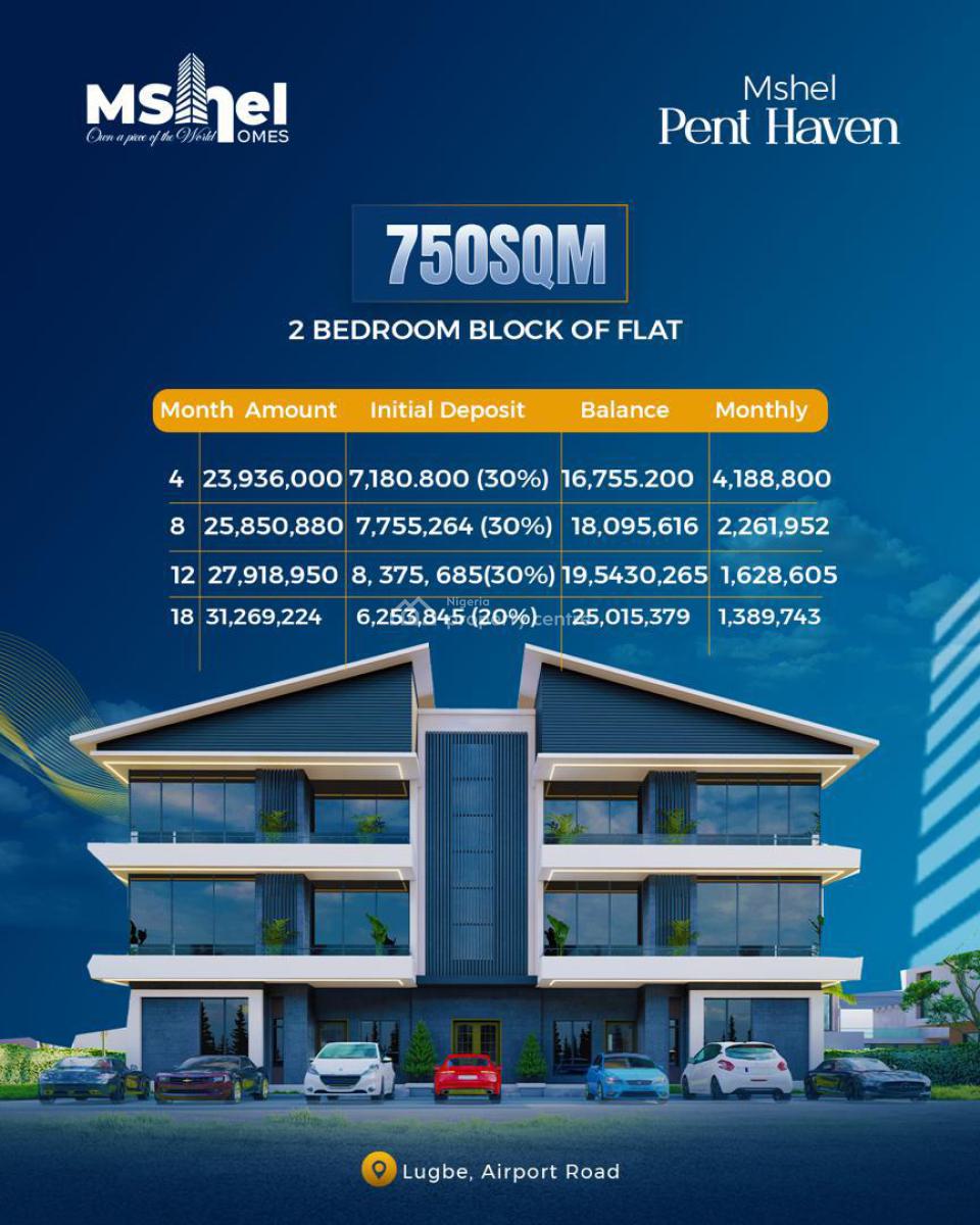 Flat Estate Land, Airport Road, Lugbe District, Abuja, Mixed-use Land for Sale
