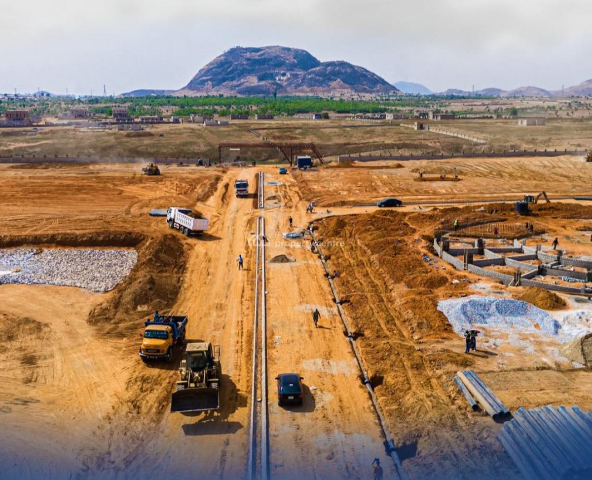 Flat Estate Land, Airport Road, Lugbe District, Abuja, Mixed-use Land for Sale