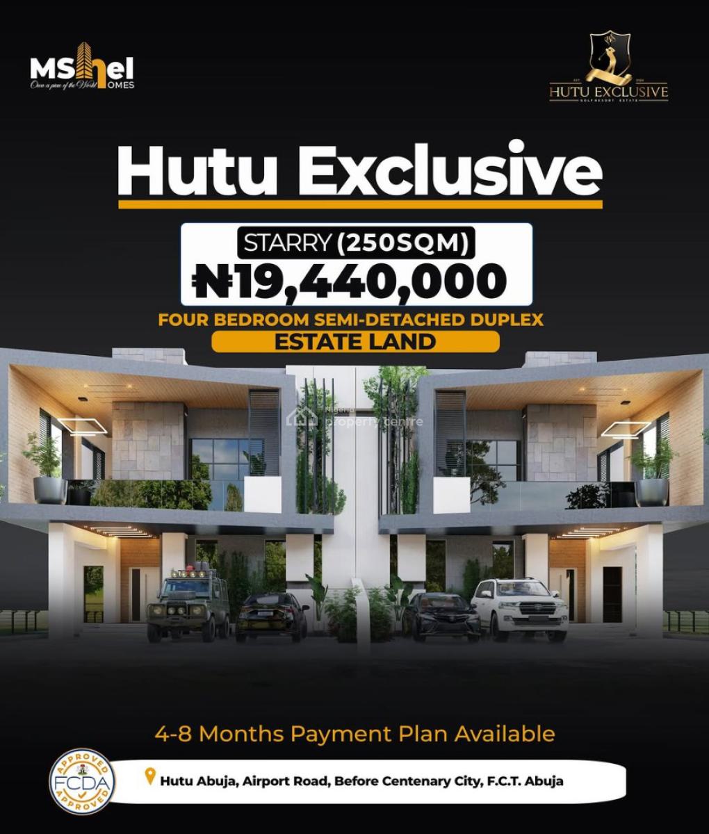 Flat Estate Land, Airport Road, Lugbe District, Abuja, Mixed-use Land for Sale